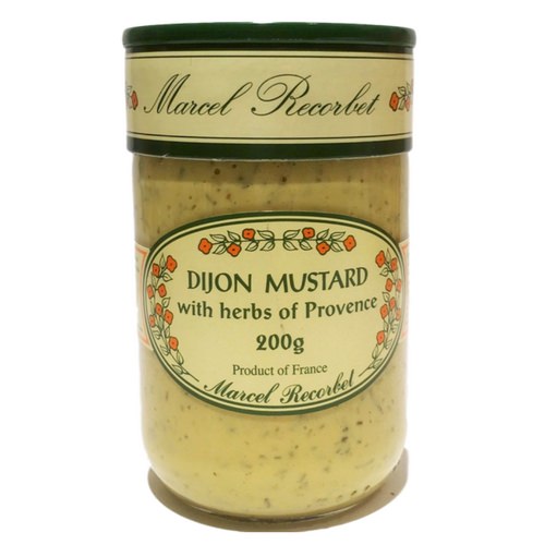 Marcel Recorbet Dijon Mustard with Herbs of Provence 200g Di Censo