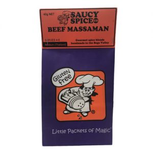 Saucy Spice Co Beef Massaman