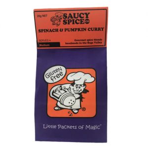 Saucy Spice Co Spinach & Pumpkin Curry