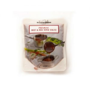 Beef & Red Wine Sauce